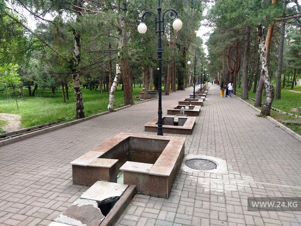 Мэрия Ататүрк паркындагы курулуштар боюнча комментарий берди