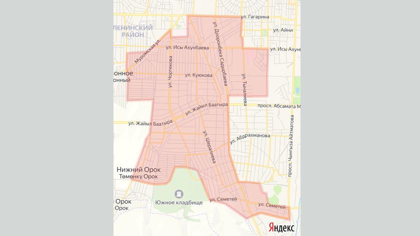 Жал кичирайонунда жана Арча-Бешик конушунда суу өчөт