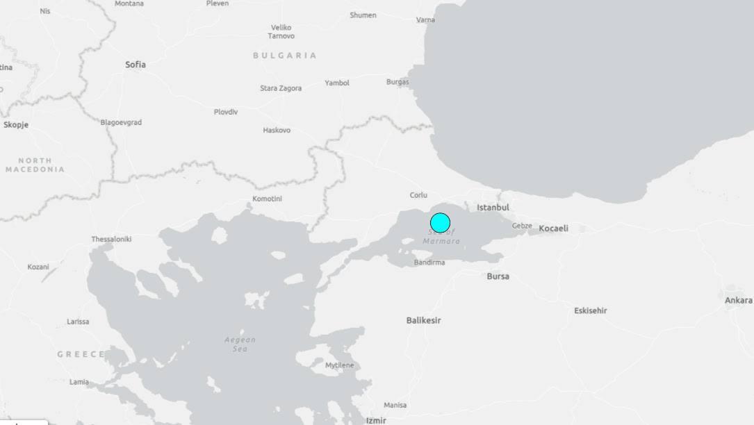 Стамбулда күчү 6,2 баллга жеткен жер титирөө болду
&nbsp;