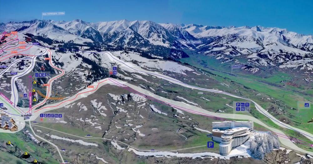 Ысык-Көлдө жыл бою иштей турган &ldquo;Каркыра&rdquo; тоо комплекси курулат