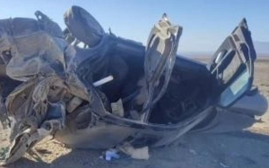 Блогер Арген менен Аружан жол кырсыгына кабылышты