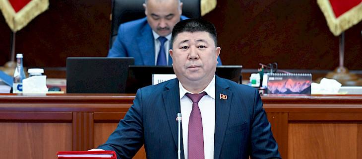Жогорку Кеңештин дагы бир депутаты мандатын тапшырды