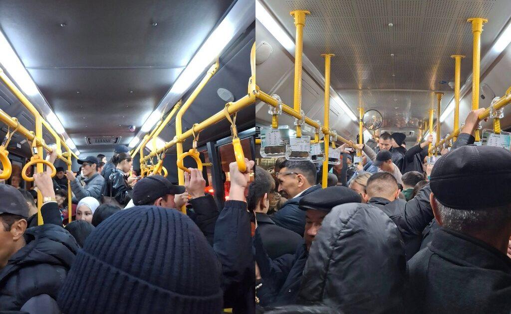 Бишкекте автобустарда жол кире төлөбөгөн жарандарга айып салынат