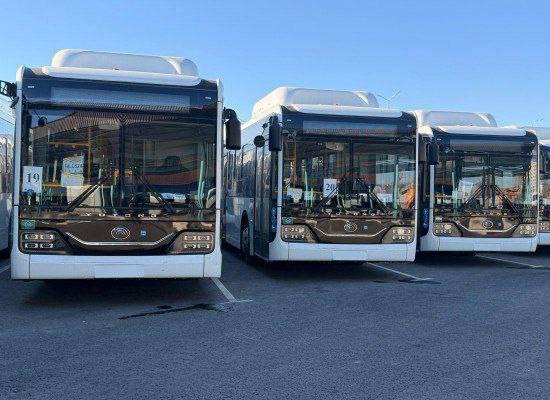 Кытайдан Бишкекке 95 автобус алып келинди&nbsp;
&nbsp;
&nbsp;