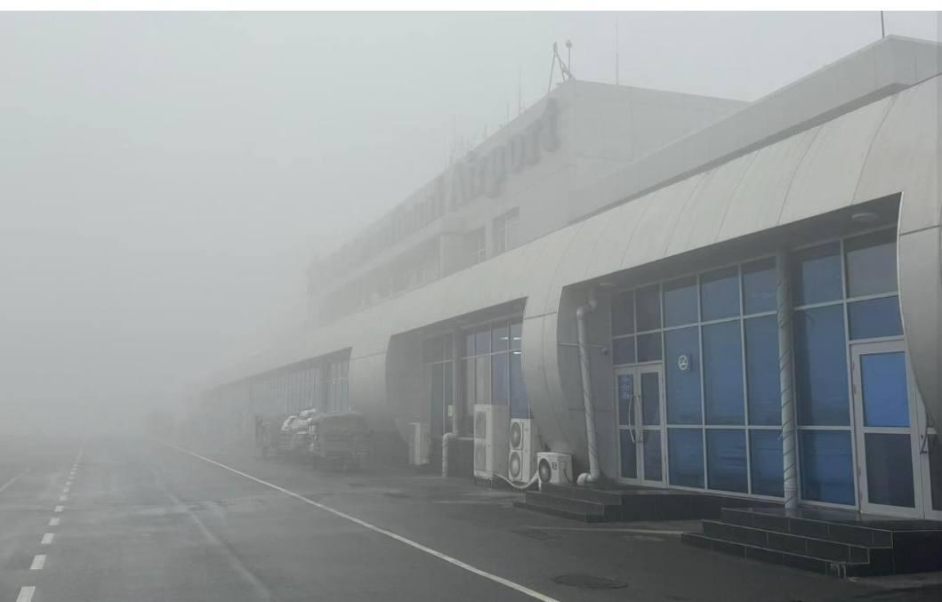 &ldquo;Манас&rdquo; аэропортунда тумандан улам рейсттер башка шаарларга багыт алган