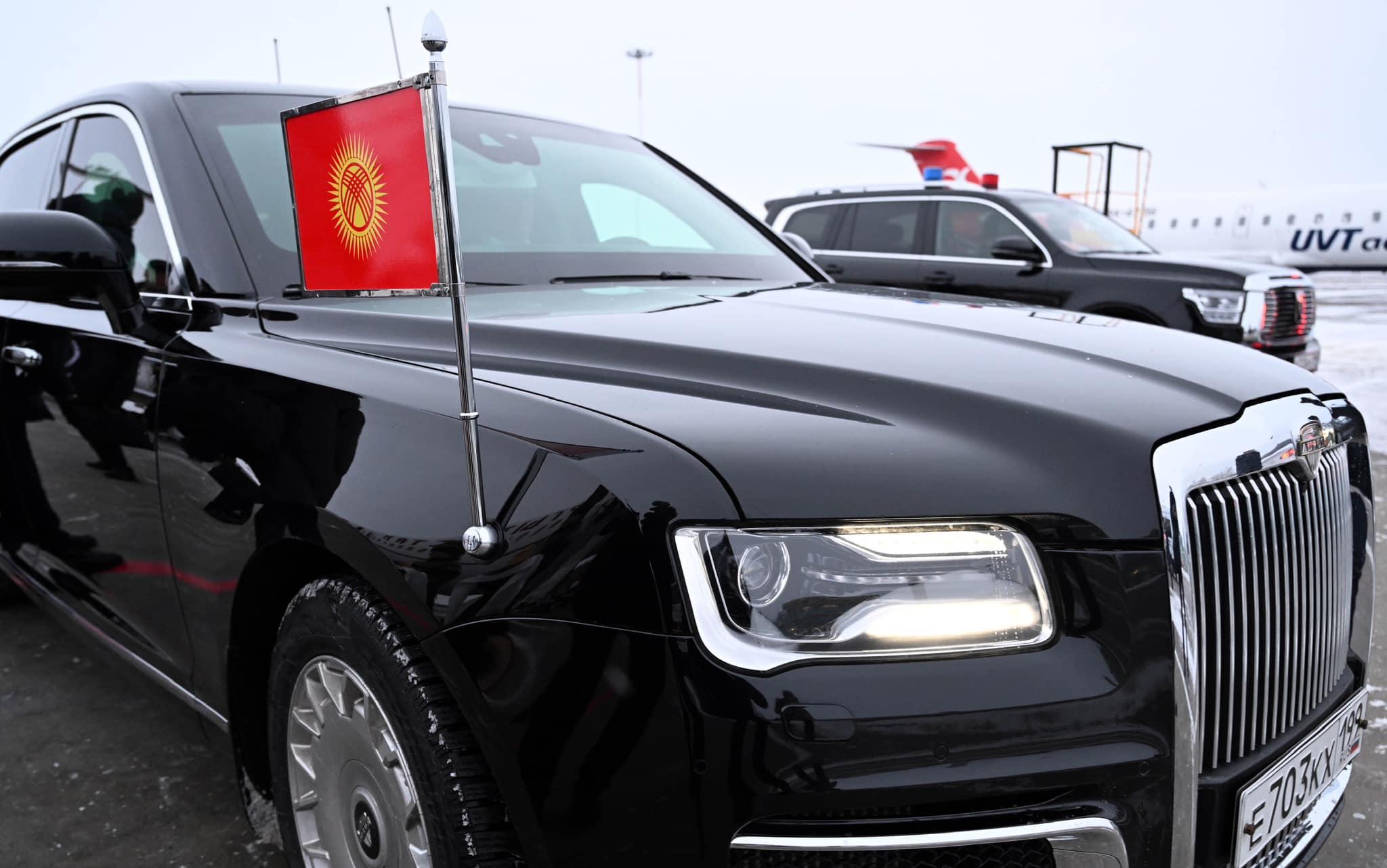 Садыр Жапаровду Татарстандын президенти тосуп алды (Сүрөт)