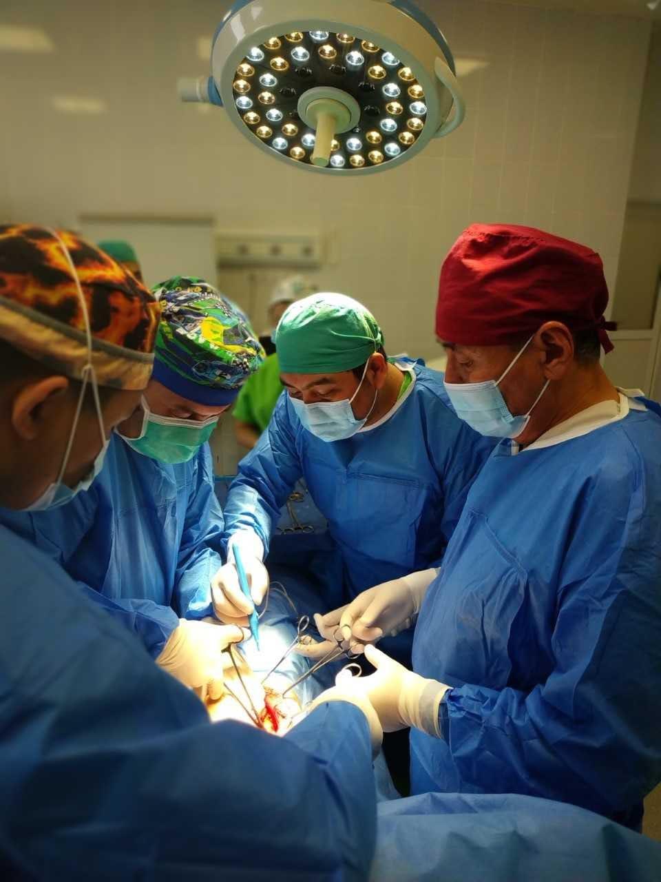 &nbsp;
В Бишкеке выполнена первая бесплатная пересадка почки