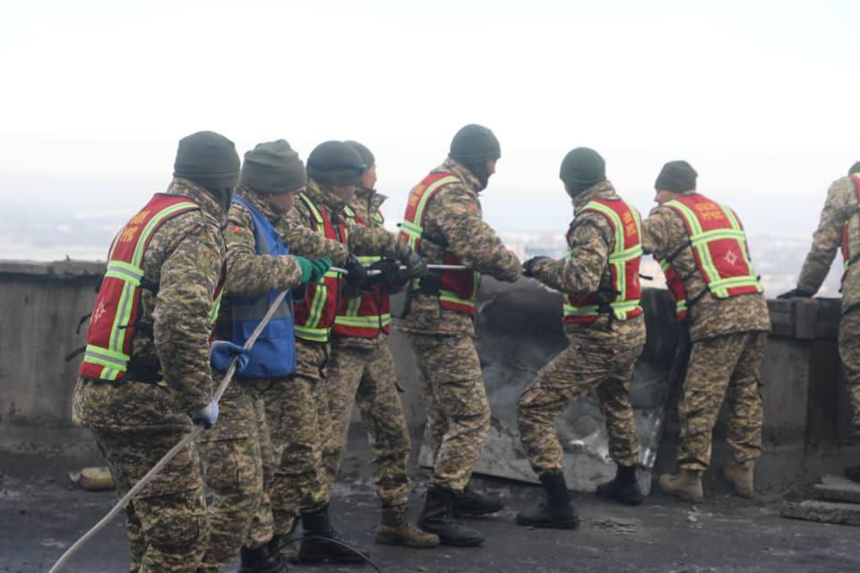 К ликвидации последствий ЧС на ТЭЦ Бишкека привлечено 557 человек