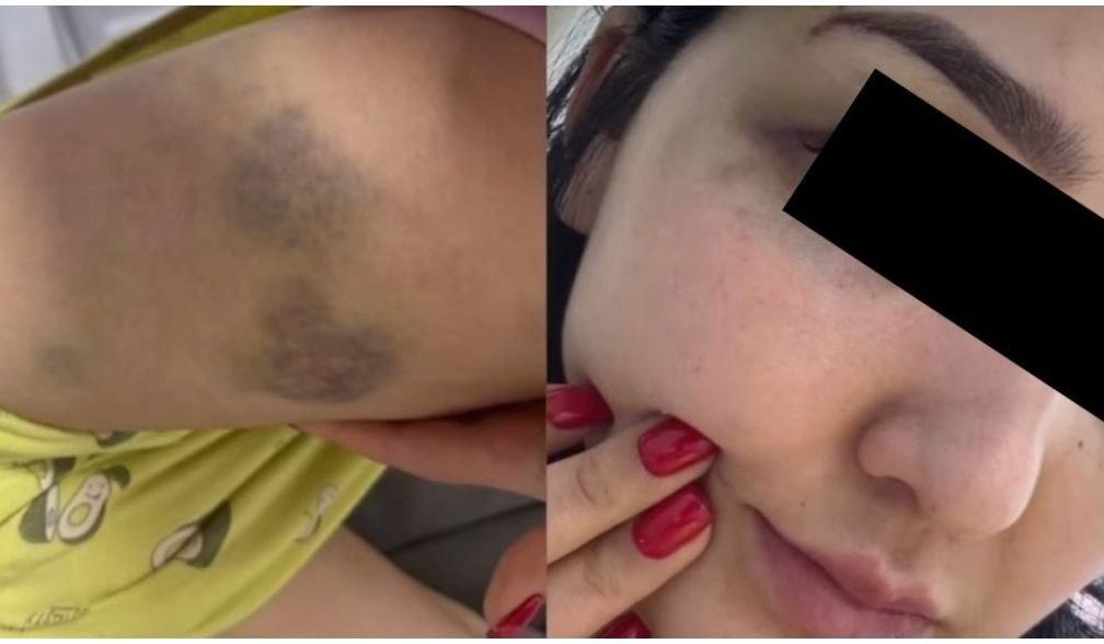 Бишкекте күйөөсү сүйүшкөндөр күнүндө аялын сабаган