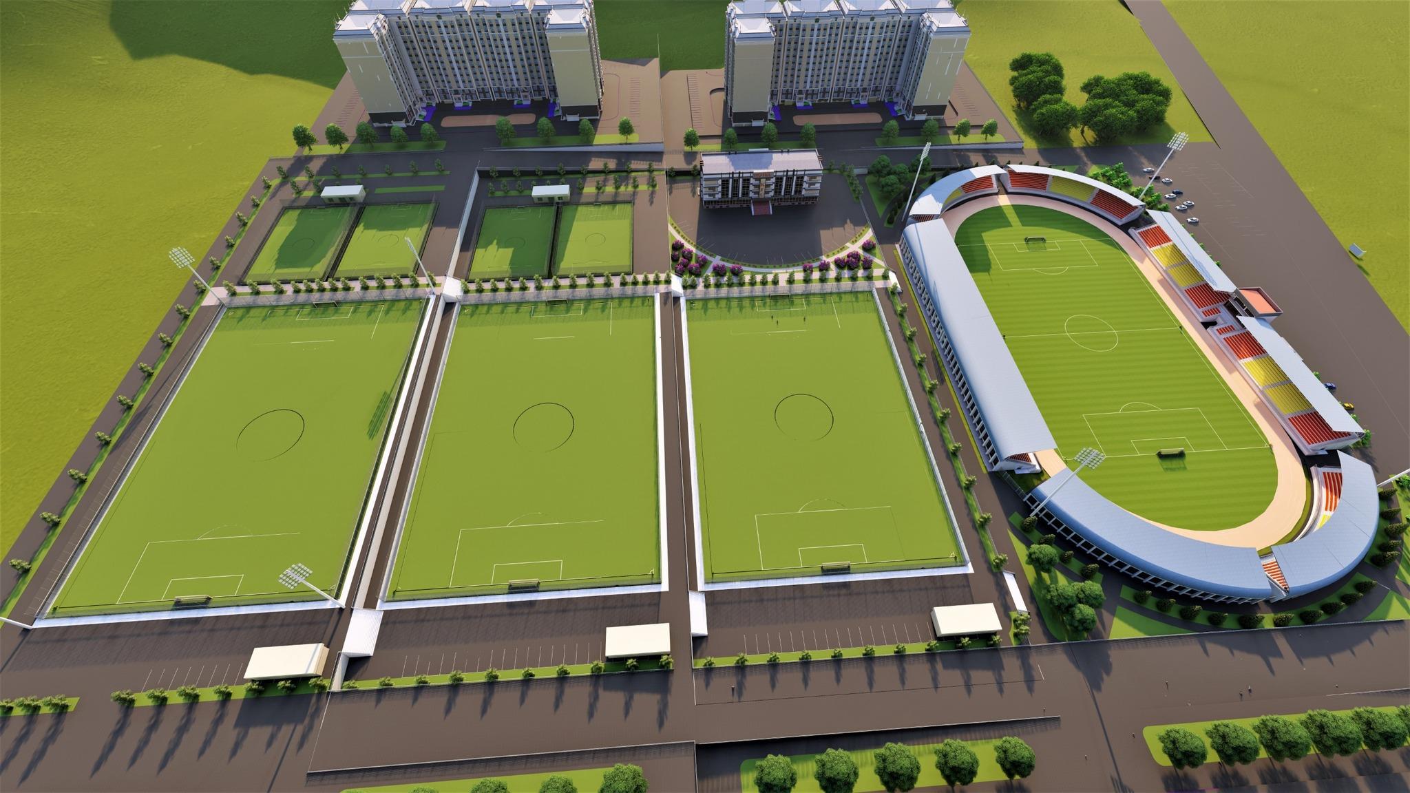 Баткен шаарында 10 миң орундуу футбол стадиону курулат