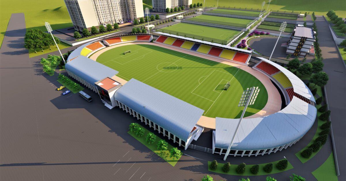 Баткен шаарында 10 миң орундуу футбол стадиону курулат
