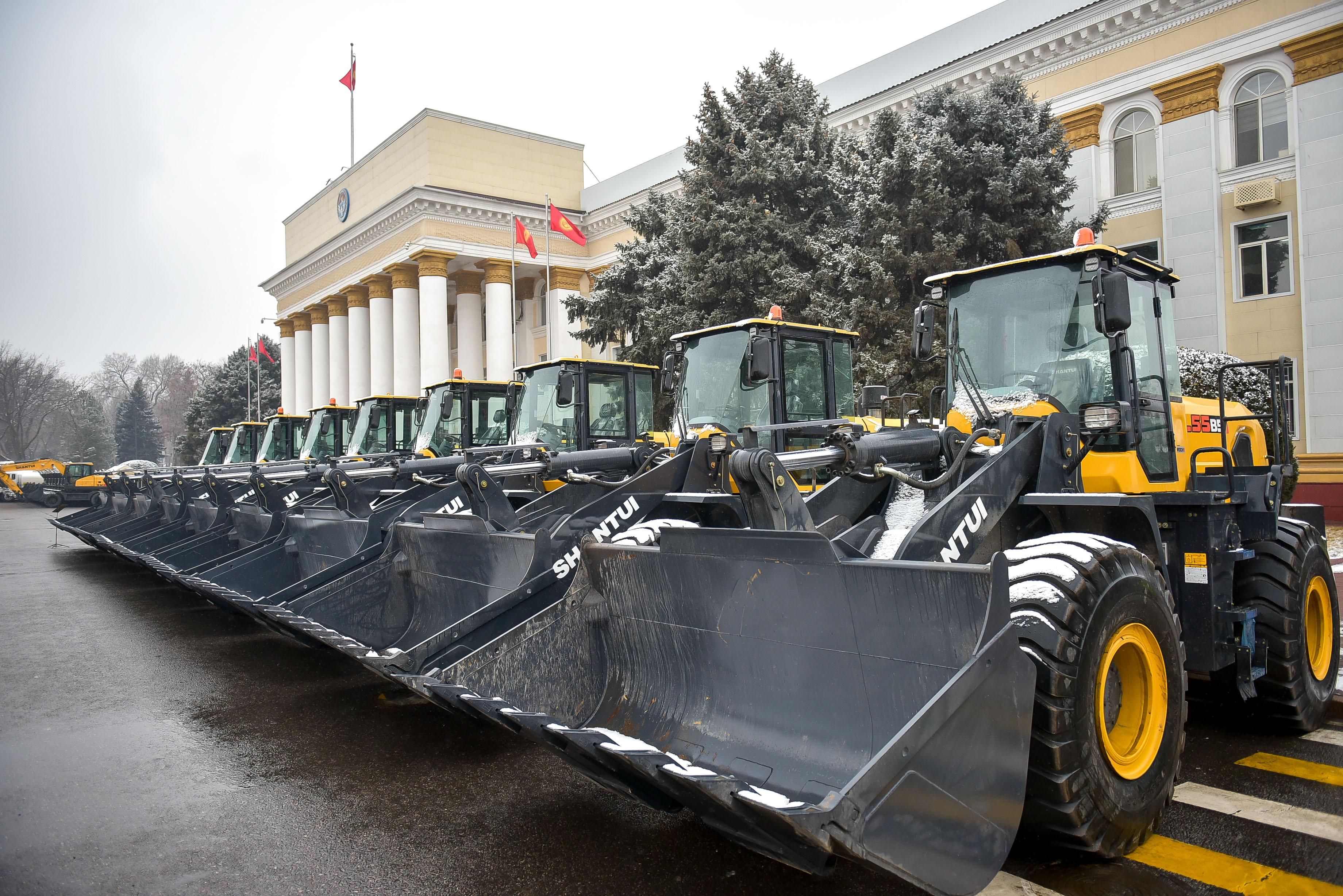 Транспорт министрлигине 453 жаңы атайын техниканы тапшырылды