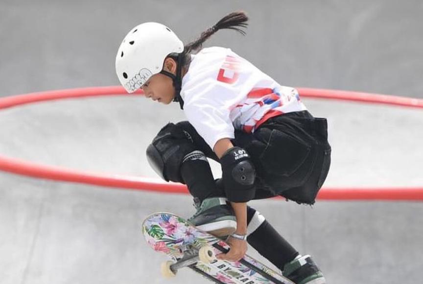 Самой молодой участницей Олимпиады-2024 стала 11-летняя скейтбордистка