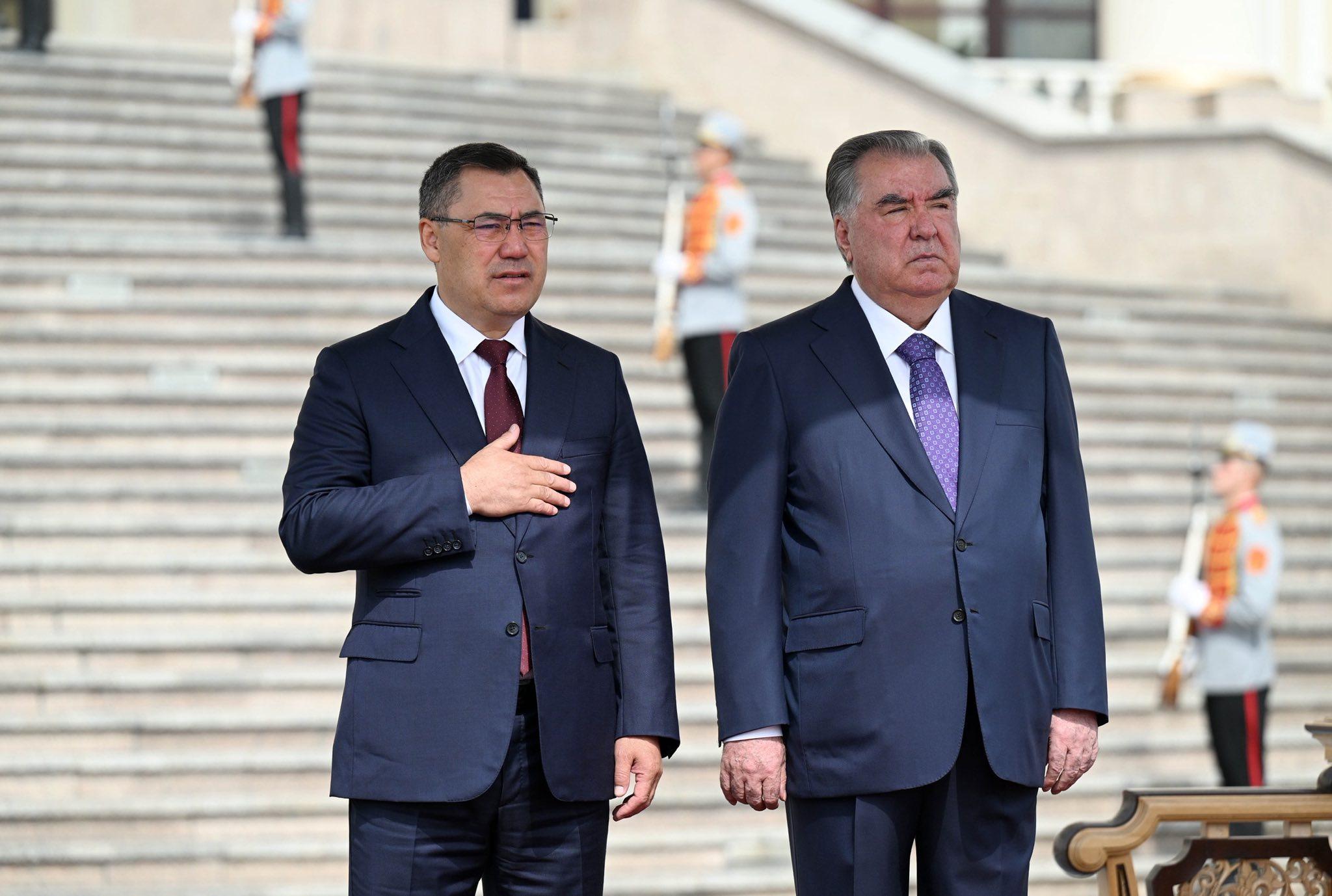 Президент Жапаровдун Тажикстандагы сапары башталды