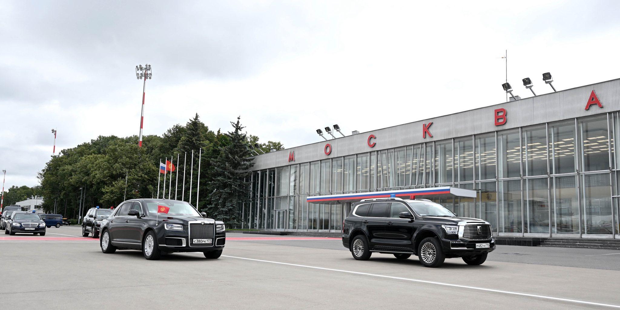 Президент Садыр Жапаров иш сапары менен Москвага барды