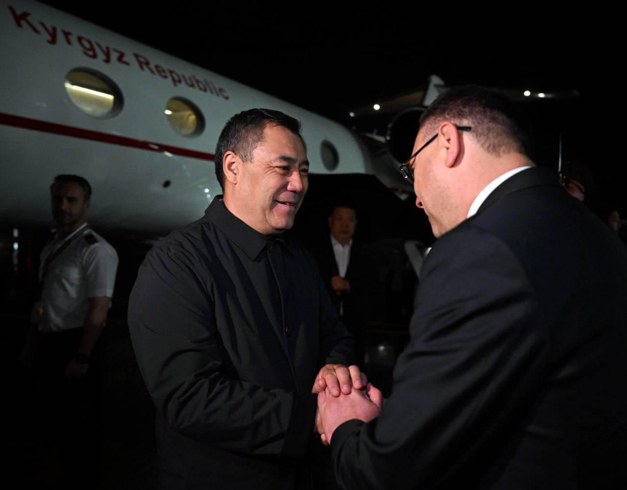 Садыр Жапаров Минскиге иш сапары менен барды