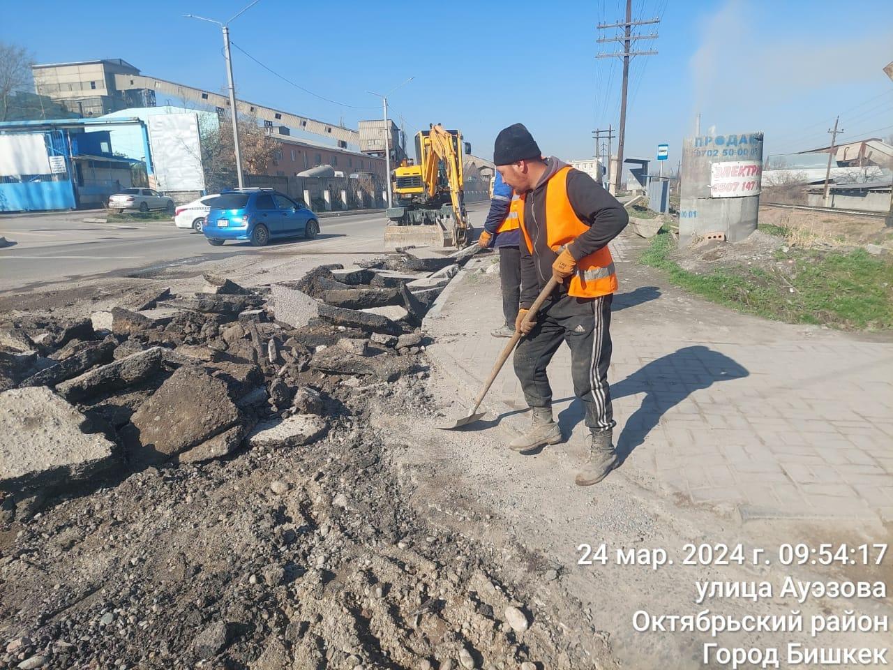 Бишкектин түндүк-түштүгүн бириктирген жолдун курулушу башталды