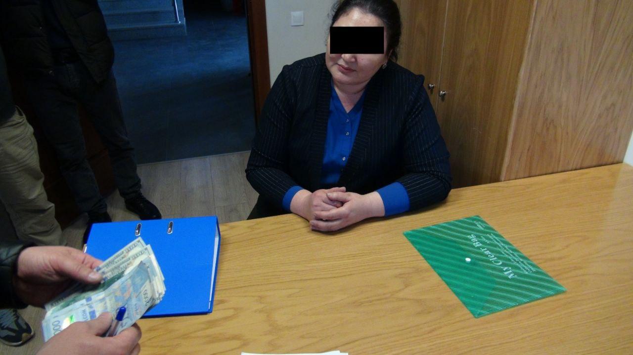 Ат-Башы айыл өкмөтүнүн жооптуу катчысы пара берүү учурунда кармалды (Сүрөт)