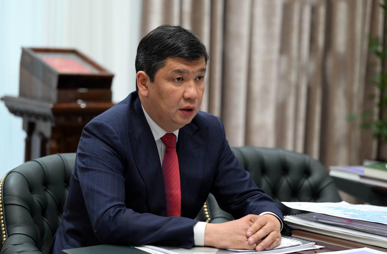 Президент Бишкек шаарынын мэри Айбек Жунушалиевди кабыл алды