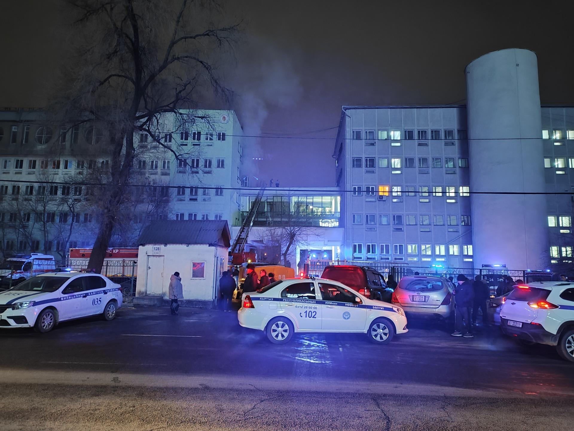 Кардиохирургия институтунда өрт чыккан күнү иштеген дарыгерлер сыйланды