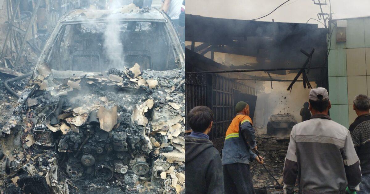 Ысык-Атада өрттөн турак үй менен эки автоунаа күйүп кетти