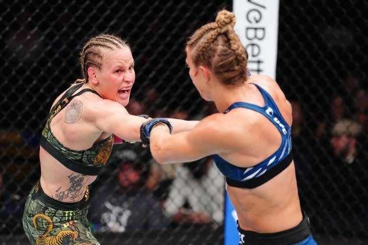 Валентина Шевченко в очередной раз успешно защитила свой чемпионский титул в UFC.
&nbsp;