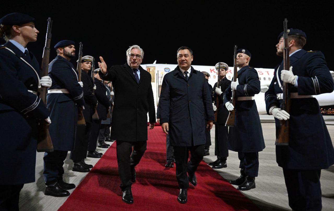 Садыр Жапаров Берлинге расмий сапар менен барды