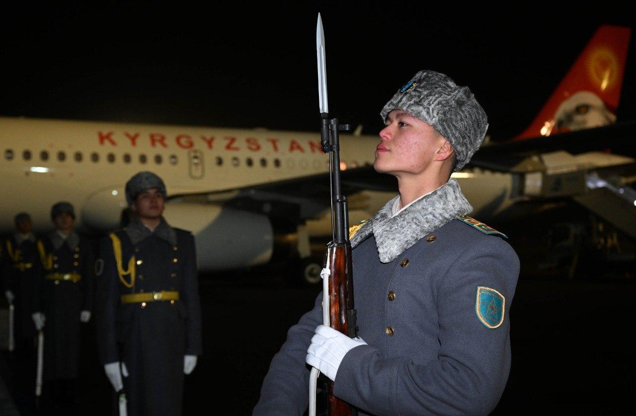 Садыр Жапаров иш сапары менен Казакстанга барды. (Сүрөт)