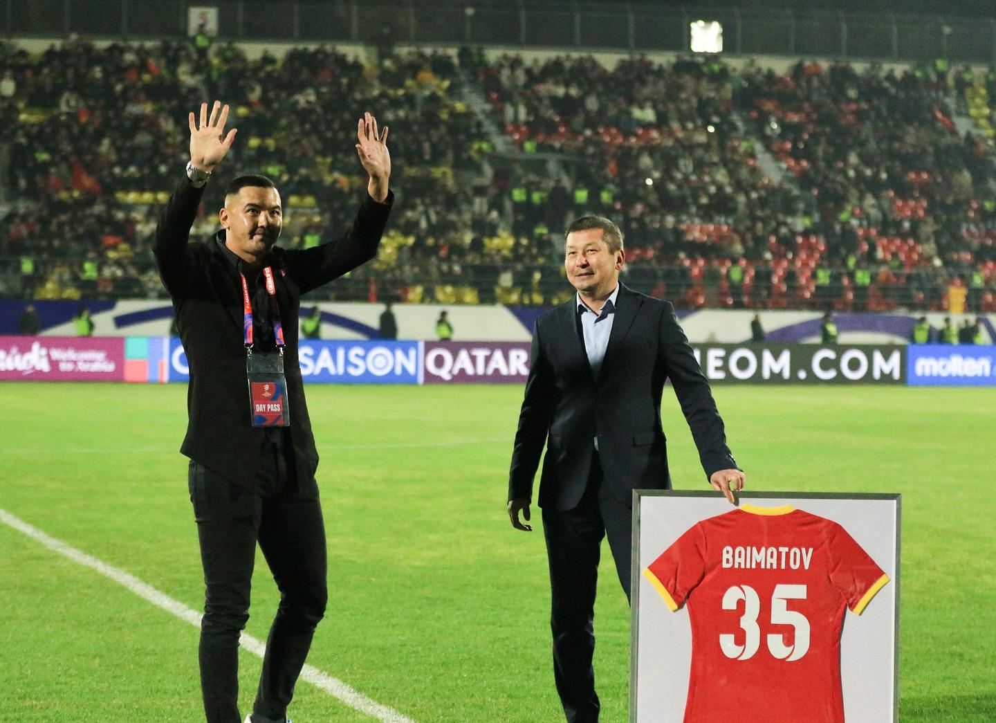 Футболчу Азамат Байматов спорттук карьерасын жыйынтыктады